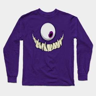 Grinning Monster Long Sleeve T-Shirt